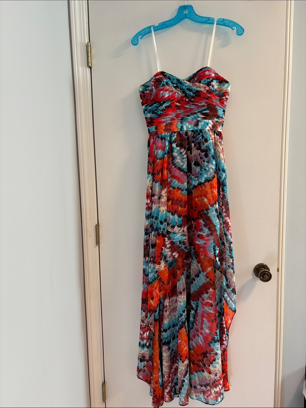 Aiden Mattox Size 6 High/Low Hem Strapless Dress